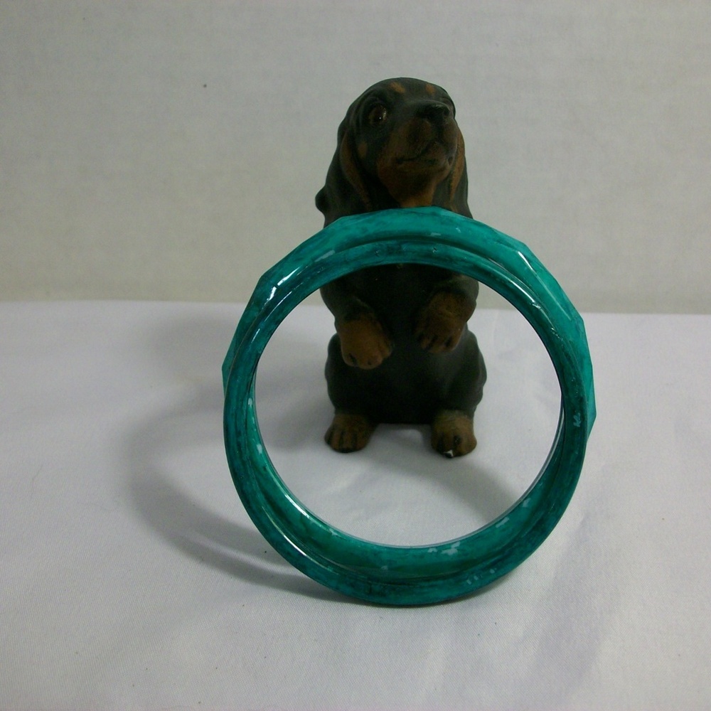 🌞Fashion Jewelry Turquoise Toned Bangle Bracelets